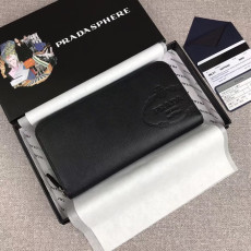 PRADA 프라다 지갑 2ML317 - 사피아노 지퍼 라운드 장지갑 PRAW0150 2COLOR