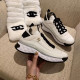 CHANEL 샤넬 메탈로고 스니커즈 M3169-1