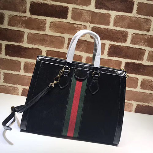GUCCI 구찌 오피디아 GG 슈프림 탑핸들 백 신상 524537