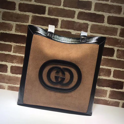 GUCCI 구찌 오피디아 스웨이드 쇼퍼 신상 519335