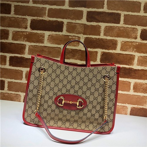 GUCCI 구찌 1955 홀스빗 GG 슈프림 체인 토트백 621144 2020/신상