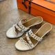 HERMES 에르메스 여성용 슬리퍼 H90081-2 2020/신상