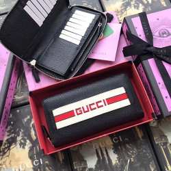 GUCCI 구찌 지퍼 장지갑 459188