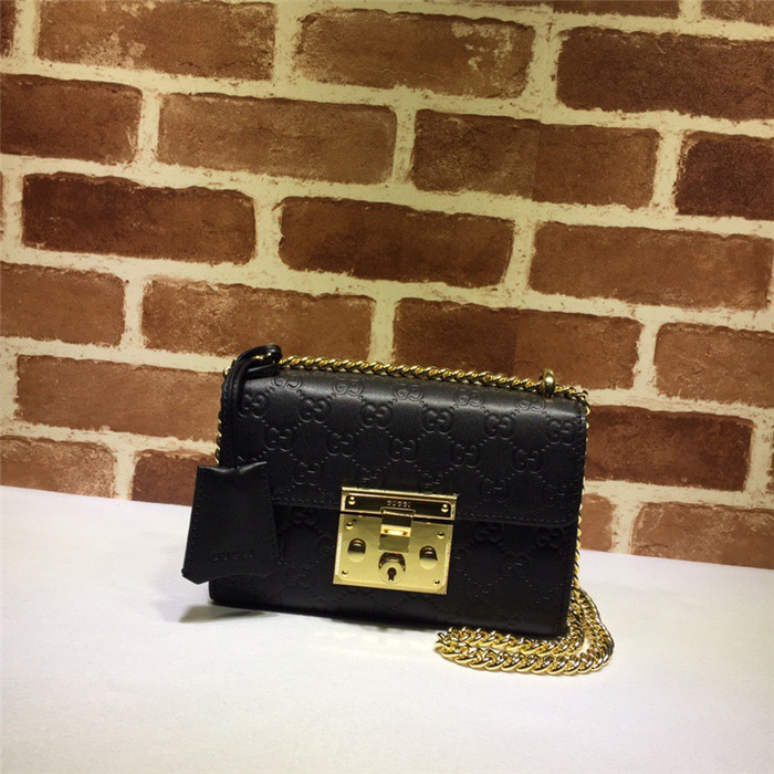 GUCCI 구찌 패드락 시그니처 숄더백 409487