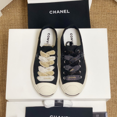 CHANEL 샤넬 & 컨버스 콜라보 스니커즈 C51001 2COLOR