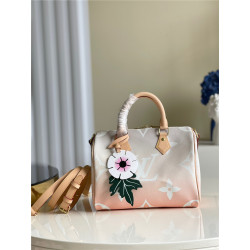 LOUIS VUITTON 루이비통 모노그램 자이언트 스피디 반둘리에 25 핸드백 M45724
