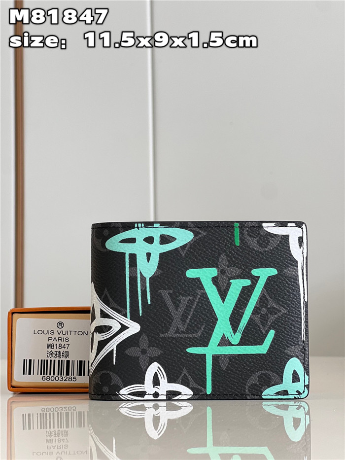 LOUIS VUITTON 루이비통 멀티플 월렛 M81847 2COLOR