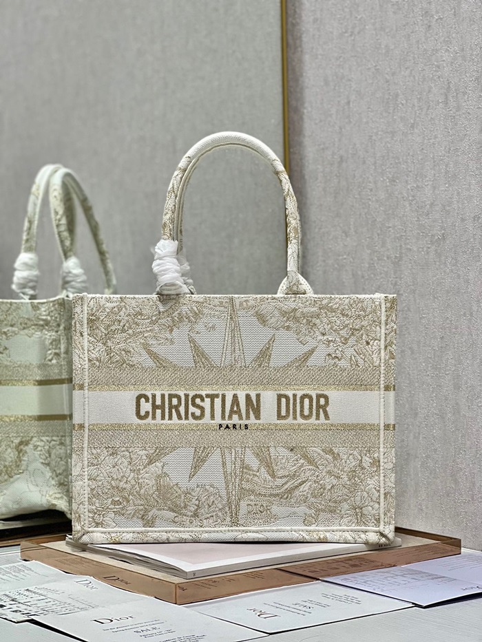 DIOR 디올 골드 북토트   di176x