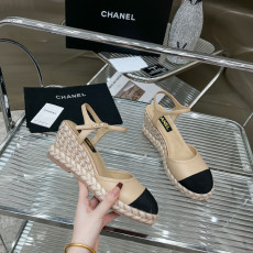 CHANEL 샤넬 에스퍄듀 웨지힐 3COLOR