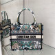 DIOR 디올 오블리크 스몰 북 토트백 M1286