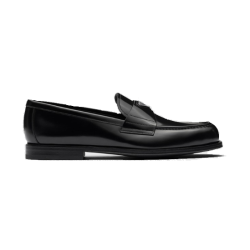 35위 PRADA 프라다 남성용 브러쉬드 가죽 로퍼 2DG149