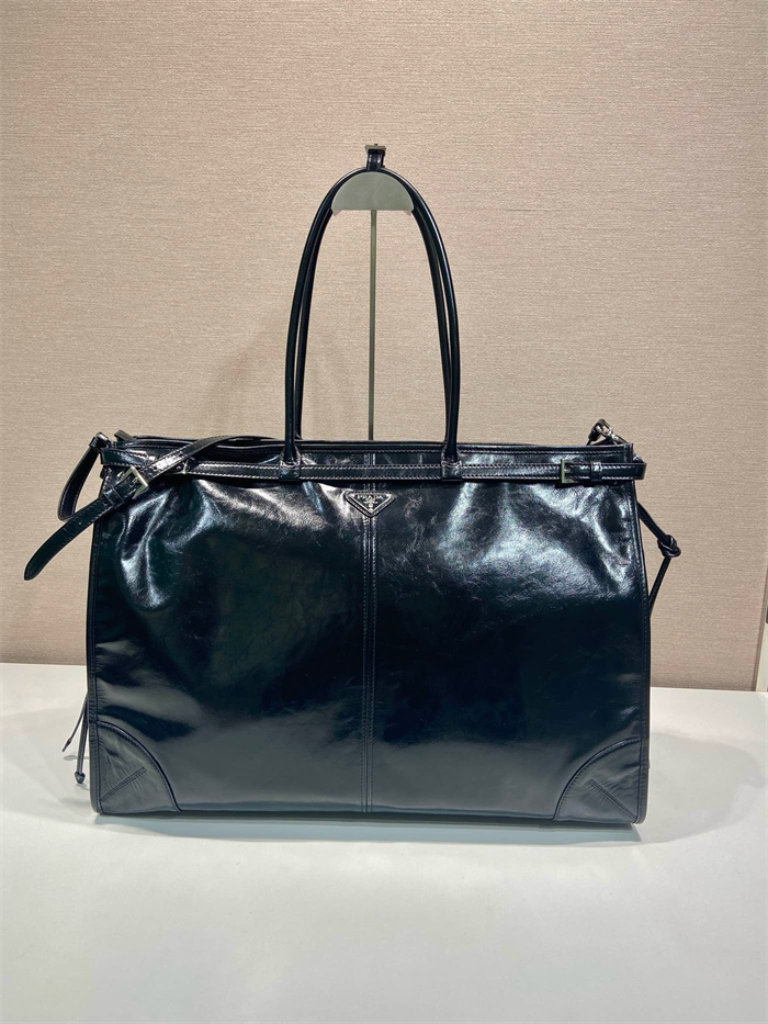 PRADA 프라다 라지 가죽 토트백 2VG128