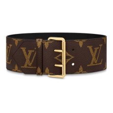 LOUIS VUITTON 루이비통 오버사이즈 버클 벨트 MP359U (90mm)