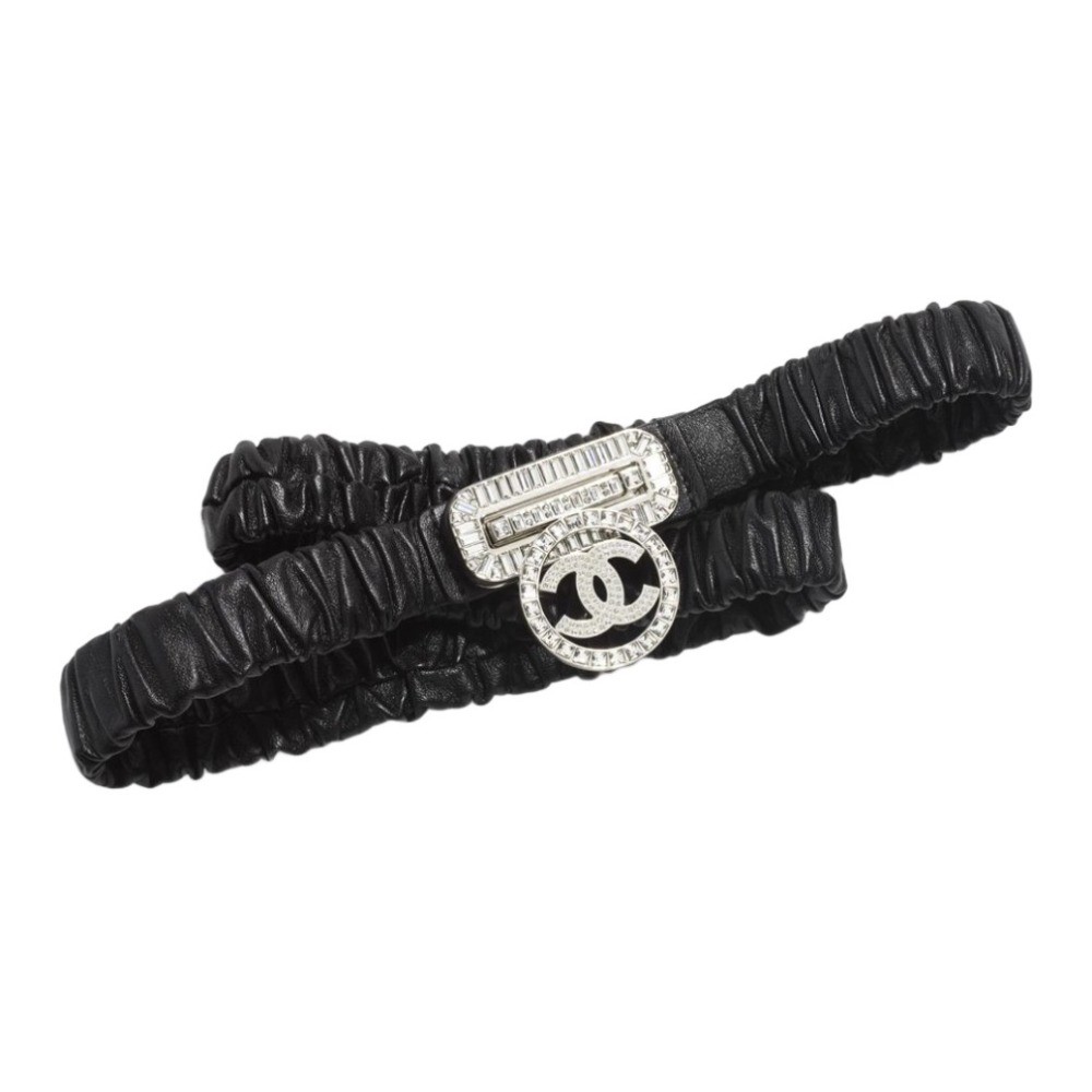 CHANEL 샤넬 로고 스무스 버클 벨트 AA8931 (20mm)