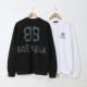 BALENCIAGA 발렌시아가 그레이BB 맨투맨