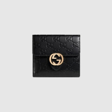 GUCCI 구찌 GG 인터로킹 반지갑 615525