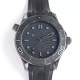 OMEGA 오메가 씨마스터 75주년 다이버 블루 세라믹 다이얼 러버밴드 42mm 210.32.42.20.03.002