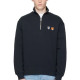MAISON KITSUNE 메종키츠네 더블 폭스패치 하프 반 집업
