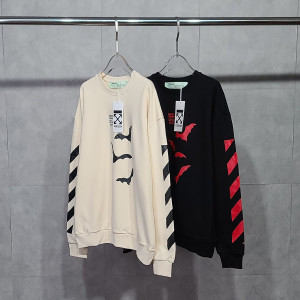 OFF-WHITE 오프화이트 배트 맨투맨
