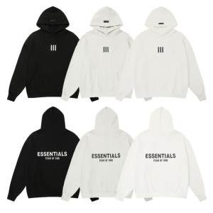 FEAR OF GOD 피어오브갓 에센셜 832 트리니티 플리스 후드