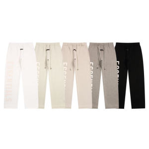 FEAR OF GOD 피어오브갓 에센셜 916 로고 플리스 스웨트 팬츠