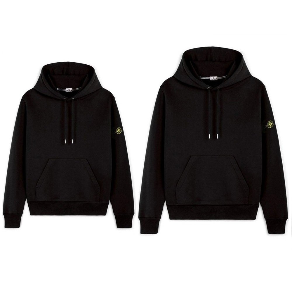 STONE ISLAND 스톤아일랜드 클래식 커플 후드티