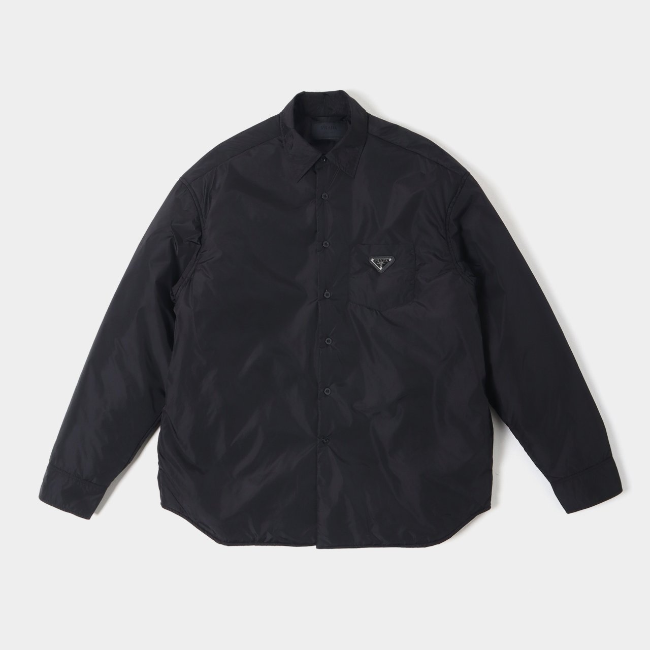 PRADA 프라다 패디드 오버 셔츠