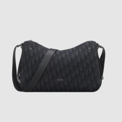 DIOR 디올 Slider 미디엄 지퍼 호보백 1LEHO