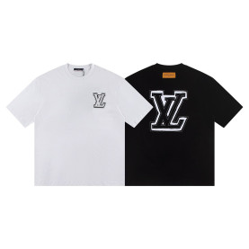 LOUIS VUITTON 루이비통 6447 시그니처 스티치 자수 반팔