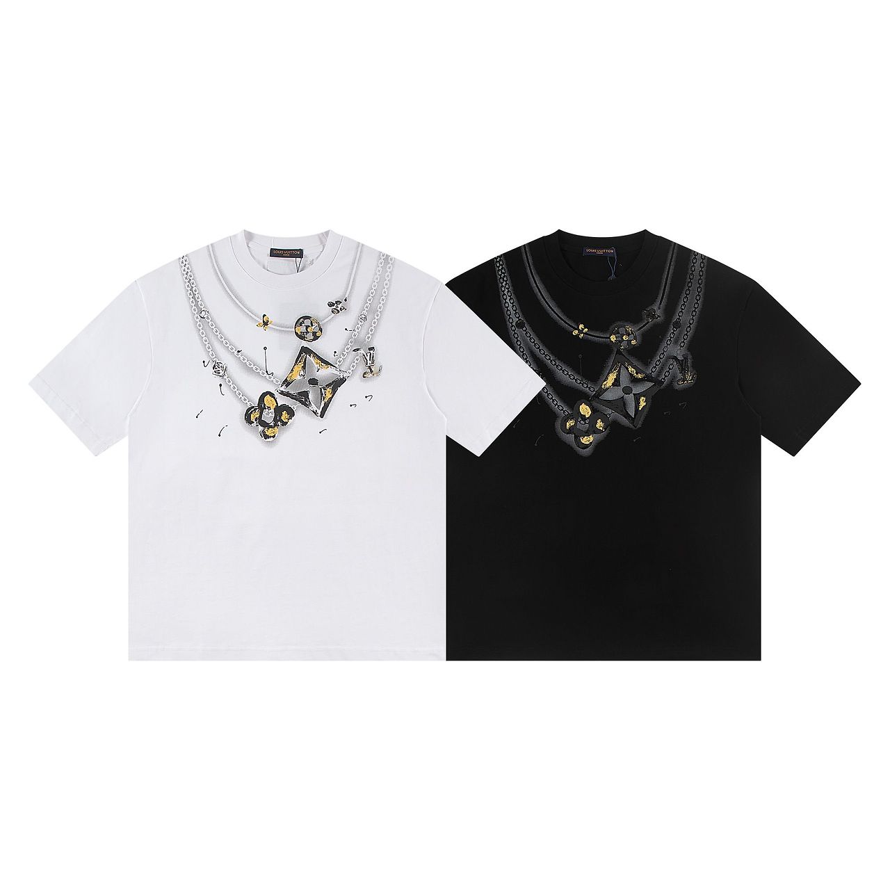 LOUIS VUITTON 루이비통 6487 시그니처 체인 반팔