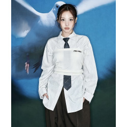 MIUMIU 미우미우 밴드 니트탑