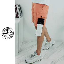 STONE ISLAND 스톤아일랜드 오리지널 린넨 카고 팬츠