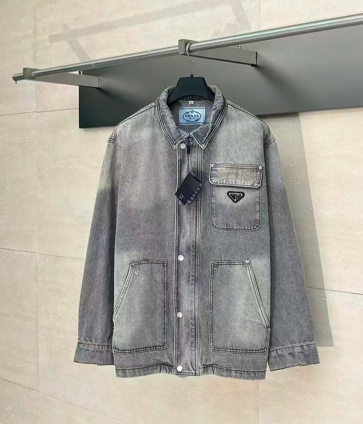 PRADA 프라다 데님자켓