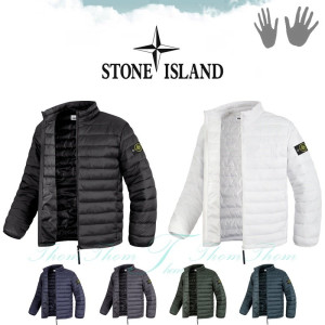 STONE ISLAND 스톤아일랜드 베이직 하이넥 라이트 패딩