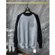 CHROME HEARTS 크롬하츠 7017 홀스슈 핸드 스티치 래글런 니트