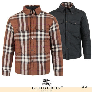 BURBERRY 버버리 노바 체크 리버시블(양면) 누빔 자켓