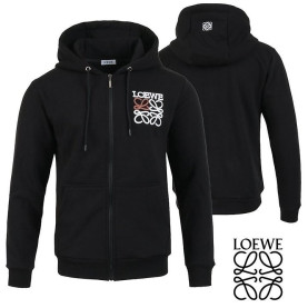 LOEWE 로에베 아나그램 자수 후드집업