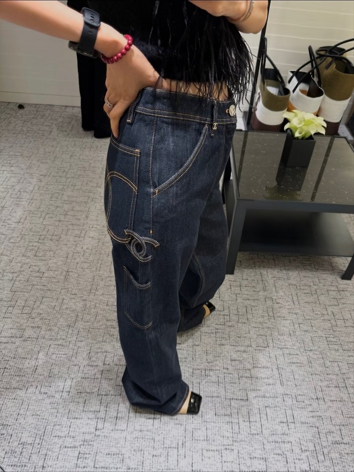 CHANEL 샤넬 청바지