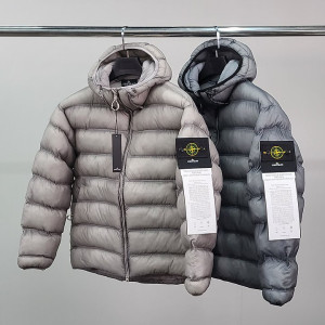 STONE ISLAND 스톤아일랜드 스톰 실버 패딩 점퍼