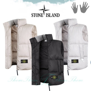 STONE ISLAND 스톤아일랜드 헤비 패딩 베스트