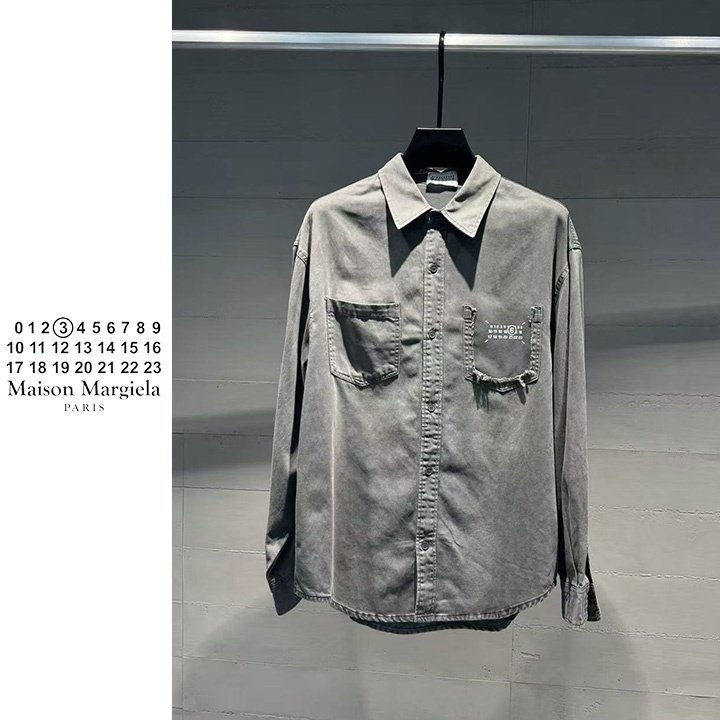 MAISON MARGIELA 메종마르지엘라 MM6 위시드 셔츠(수입)