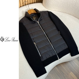 LOROPIANA 로로피아나 캐시미어 혼방 니트패딩재킷 2COLOR