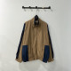 SAINT LAURENT 생로랑 컬러블럭 윈드자켓